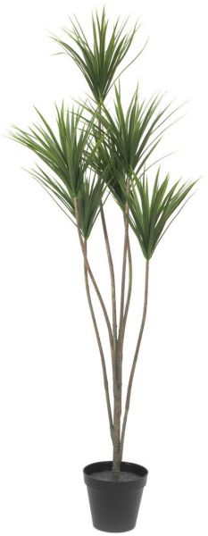 EUROPALMS Yucca Palme, Kunstpflanze, 130cm